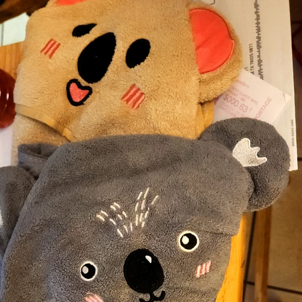 2 Baby Bear Towels